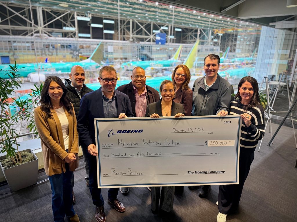 Boeing’s long-standing partnerships with community and technical colleges across Washington are helping students gain the skills and opportunities needed to launch successful aerospace careers — fueling both individual futures and the region’s economy.